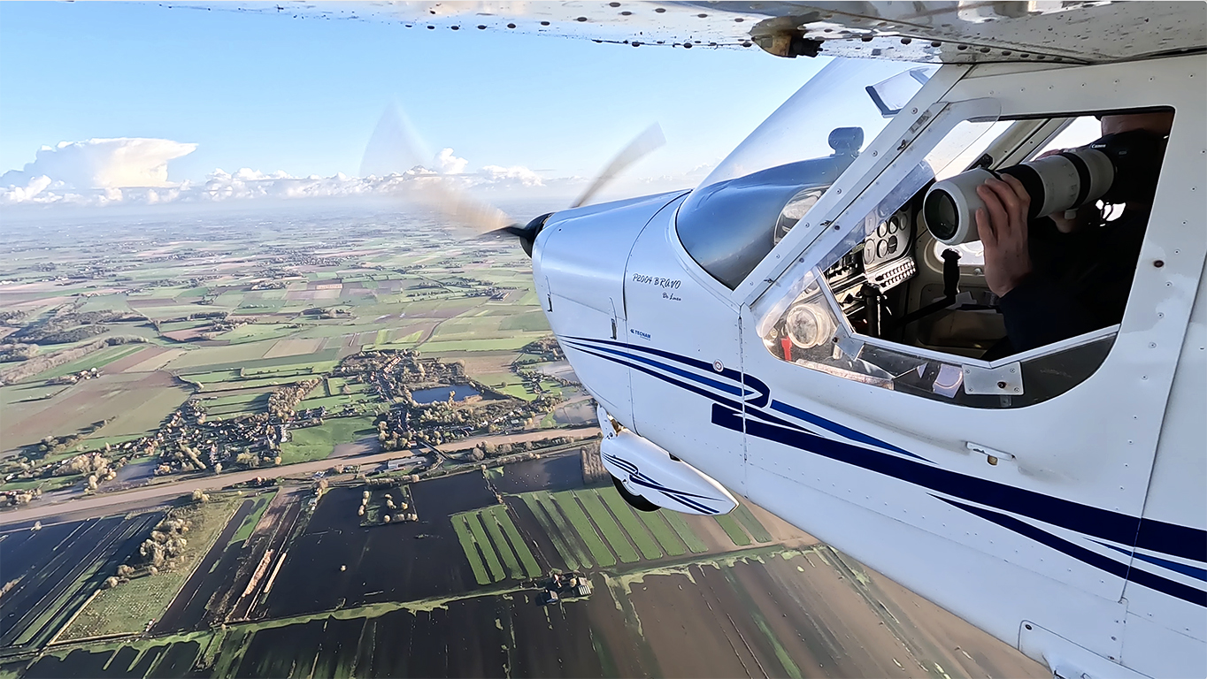 ULM — photographie aérienne